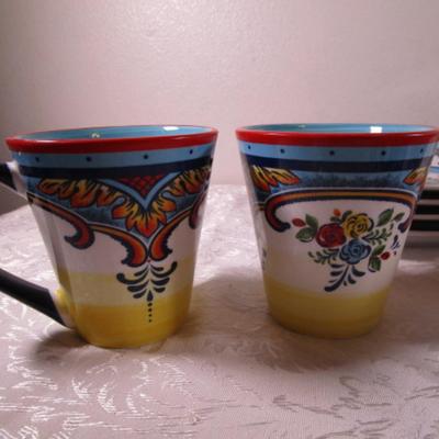 New Euro Ceramica Zanzibar design 16-piece dinner set #2