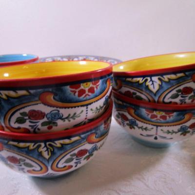 New Euro Ceramica Zanzibar design 16-piece dinner set #2