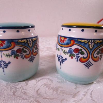 New Euro Ceramica Zanzibar design 4-piece accessory set