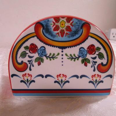 New Euro Ceramica Zanzibar design 4-piece accessory set