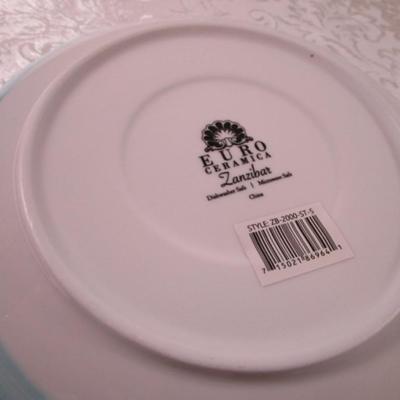 New Euro Ceramica Zanzibar design 4 pasta bowls #2