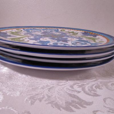New Certified International Lucca 12-piece Melamine all-purpose dinner set #1