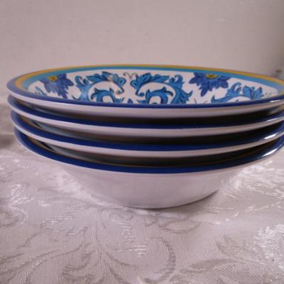 New Certified International Lucca 12-piece Melamine all-purpose dinner set #2
