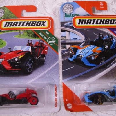 2 Matchbox cars