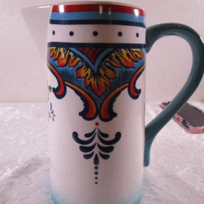 New Euro Ceramica Zanzibar design pitcher