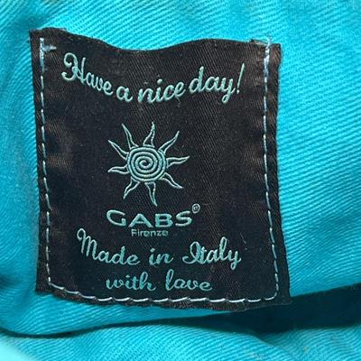Vintage Gabs Italian Leather Hobo Style Bag