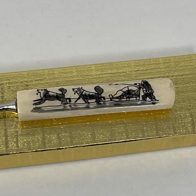Trio of Vintage Letter Openers Bone Handle