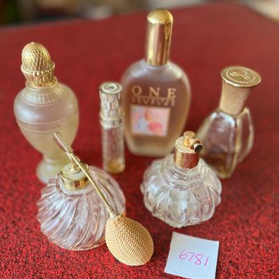 Perfume bottle assortment