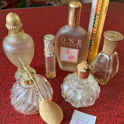 Perfume bottle assortment