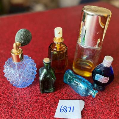 Perfume bottle collection