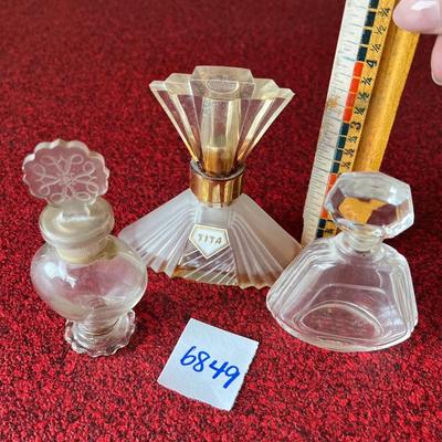 Perfume bottle collection