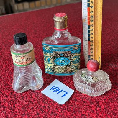 Perfume bottle collection