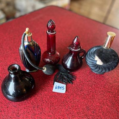 Perfume bottle collection