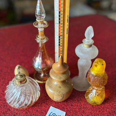Perfume bottle collection