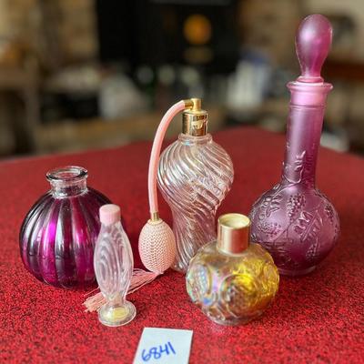 Perfume bottle collection
