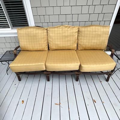 Summer Classics Outdoor Sofa, Chair and Ottoman w/ covers