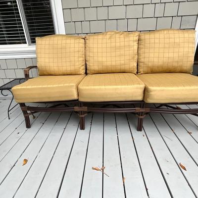 Summer Classics Outdoor Sofa, Chair and Ottoman w/ covers