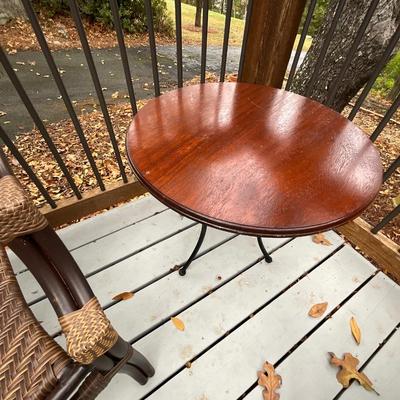 10 Piece Summer Classics Wrought Aluminum Table, Chairs, Side Table