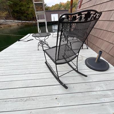 Meadowcraft Dogwood Wrought Iron Conversation Set