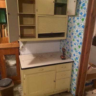 Antique kitchen cabinet