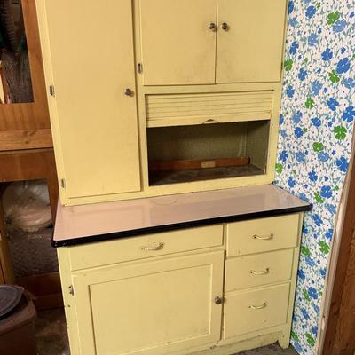Antique kitchen cabinet