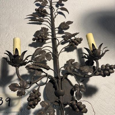 Pair of sconces