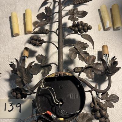 Pair of sconces