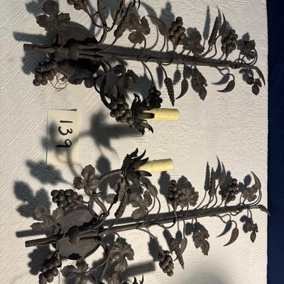 Pair of sconces