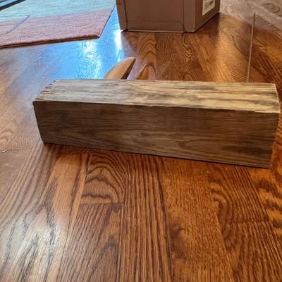 Lambert Signed Wood & Metal Sculpture (LR-RG)