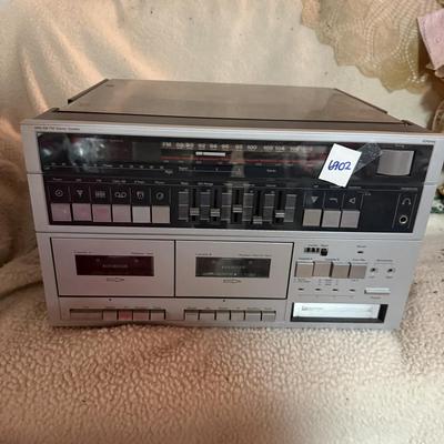 JC Penny stereo with 8 track & 2 cassettes!
