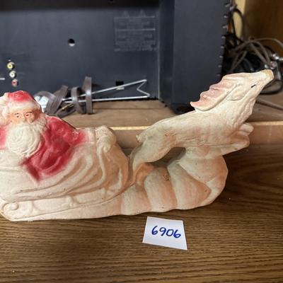 Paper mache Santa