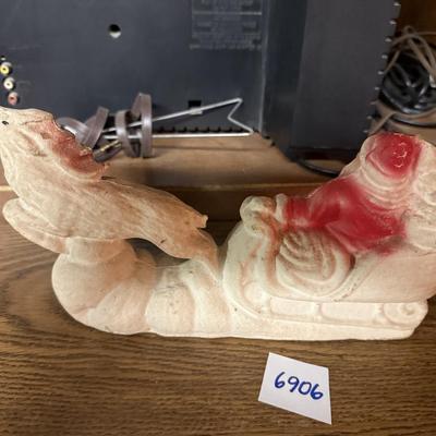 Paper mache Santa