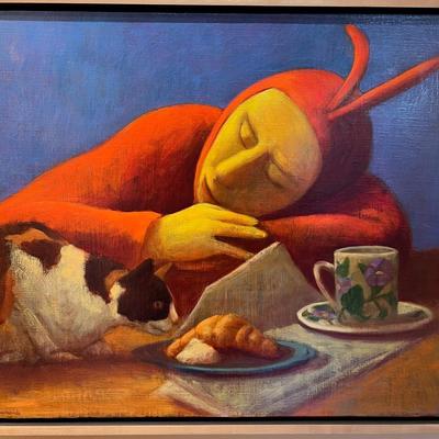 Vibrant Still Life Painting (LR-RG)