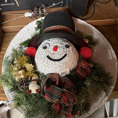 Snowman hat