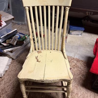 Rocking chair-great for porch/plant