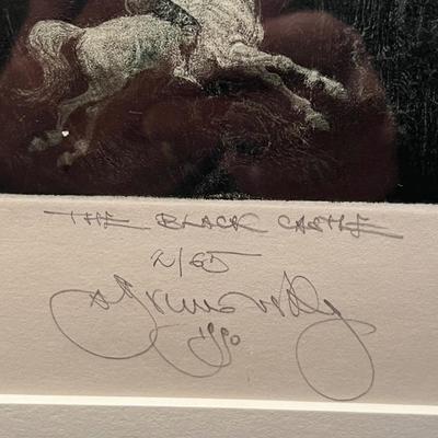 “The Black Castle” By Alvin Brunovsky - Signed & Numbered (LR-RG)