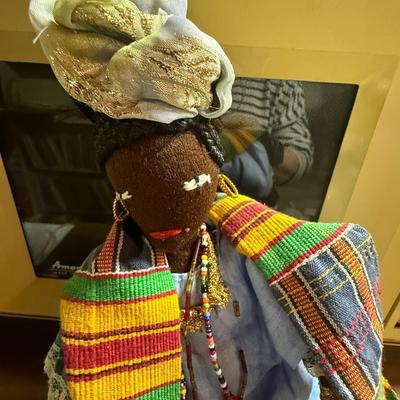 Beautiful doll with adornment