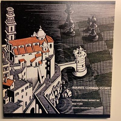 Maurits Cornelis Escher Collection of W.F. Veldhuysen Sotheby’s Auction Catalog Feb. 16, 1980