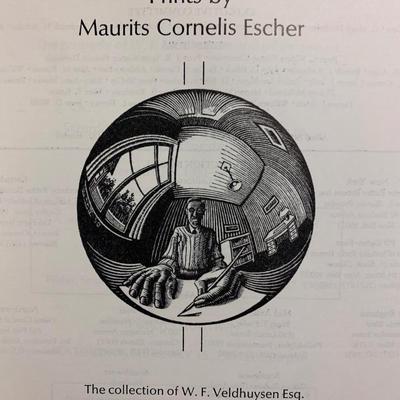 Maurits Cornelis Escher Collection of W.F. Veldhuysen Sotheby’s Auction Catalog Feb. 16, 1980