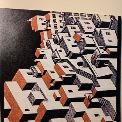 Maurits Cornelis Escher Collection of W.F. Veldhuysen Sotheby’s Auction Catalog Feb. 16, 1980