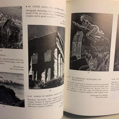 Maurits Cornelis Escher Collection of W.F. Veldhuysen Sotheby’s Auction Catalog Feb. 16, 1980