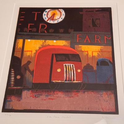 “Pike Place Market” by Lockwood Dennis - Signed and Numbered (DR-DZ)