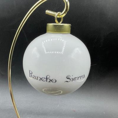 Ceramic Christmas Tree Ornament Ranch Sierra Vista