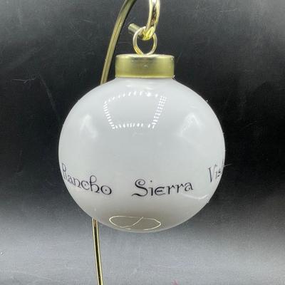 Ceramic Christmas Tree Ornament Ranch Sierra Vista
