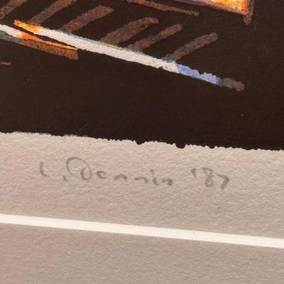“Arch Bridge” by Lockwood Dennis - Signed and Numbered (DR-DZ)