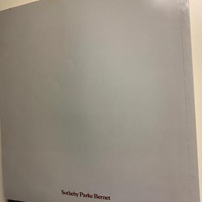 Impressionist & Modern Paintings & Sculptures Sotheby’s Auction Catalog May 14, 1980 Color Illustrated