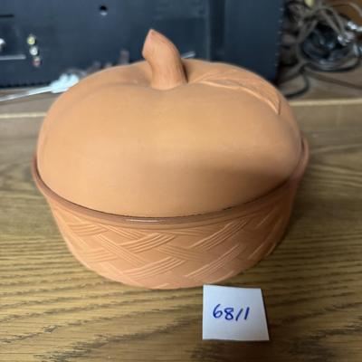 Terra cotta baking dish