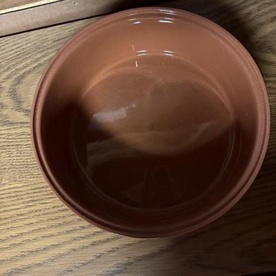 Terra cotta baking dish