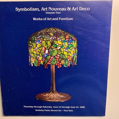 Symbolism, Art Nouveau & Art Deco Vol. 2 - Works of Art & Furniture Sothebys Auction June 14, 1980