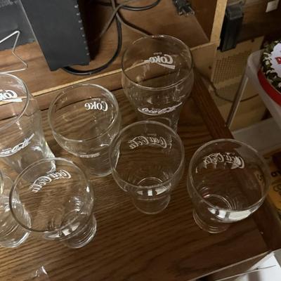 Coke glasses